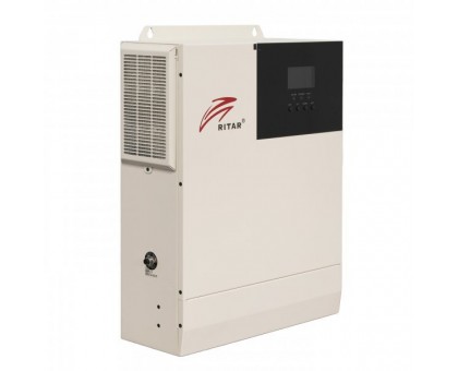 Комплект гібридний сонячний інвертор Ritar SM-5K-48V-X + батарея Ritar BAT-10KWH-51.2V-100A Комплект гібридний сонячний інвертор Ritar SM-5K-48V-X + батарея Ritar BAT-10KWH-51.2V-100A