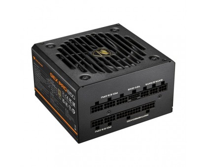 Блок живлення Cougar GEX PRO 850, модульний, 850 Вт, 80 Plus Gold, Modular, 120 мм Silent Fan, 8SATA + 4PCI-E Блок живлення Cougar GEX PRO 850, модульний, 850 Вт, 80 Plus Gold, Modular, 120 мм Silent Fan, 8SATA + 4PCI-E