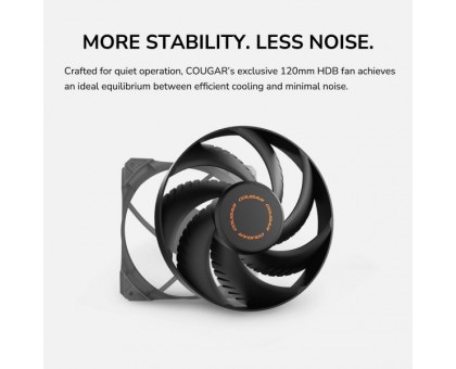 Блок живлення Cougar GST 750, 750 Вт, 80 Plus Gold, ATX 3.1, 120 мм HDB Fan, 6 SATA + 4 PCI-E