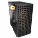 Корпус комп'ютерний Cougar Airface ECO RGB, вентилятори передвстановлені, ATX/mATX/mini-ITX, скляне вікно, чорний