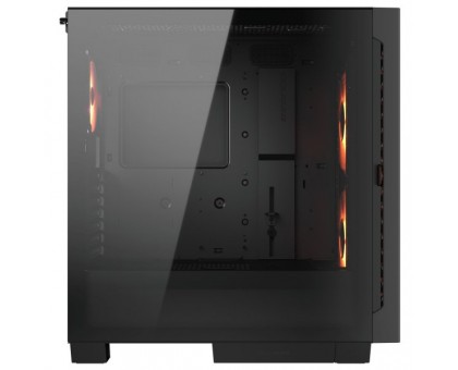 Корпус комп'ютерний Cougar Airface ECO RGB, вентилятори передвстановлені, ATX/mATX/mini-ITX, скляне вікно, чорний Корпус комп'ютерний Cougar Airface ECO RGB, вентилятори передвстановлені, ATX/mATX/mini-ITX, скляне вікно, чорний