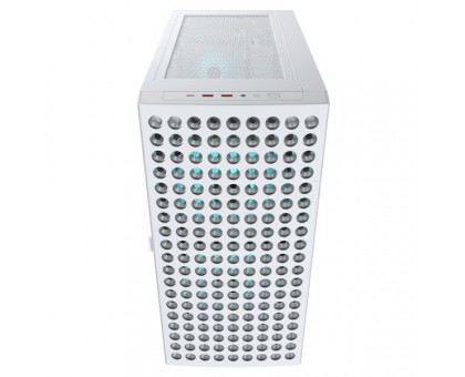 Корпус комп'ютерний Cougar Airface ECO RGB, вентилятори передвстановлені, ATX/mATX/mini-ITX, скляне вікно, білий Корпус комп'ютерний Cougar Airface ECO RGB, вентилятори передвстановлені, ATX/mATX/mini-ITX, скляне вікно, білий