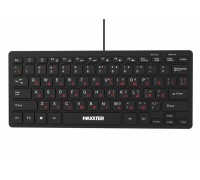 Клавіатура Maxxter KBM-C01B-UA дротова міні-клавіатура, вологозахищена, чорна