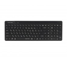 Клавіатура бездротова A4Tech FBK23 AS (Black) Fstyler (BT + 2.4 ГГц), quiet key, колір чорний
