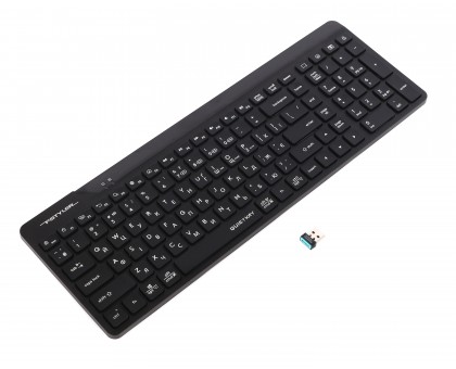Клавіатура бездротова A4Tech FBK23 AS (Black) Fstyler (BT + 2.4 ГГц), quiet key, колір чорний Клавіатура бездротова A4Tech FBK23 AS (Black) Fstyler (BT + 2.4 ГГц), quiet key, колір чорний
