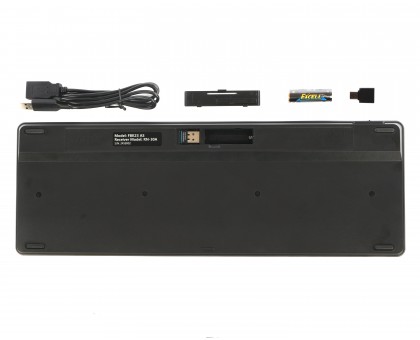 Клавіатура бездротова A4Tech FBK23 AS (Black) Fstyler (BT + 2.4 ГГц), quiet key, колір чорний Клавіатура бездротова A4Tech FBK23 AS (Black) Fstyler (BT + 2.4 ГГц), quiet key, колір чорний