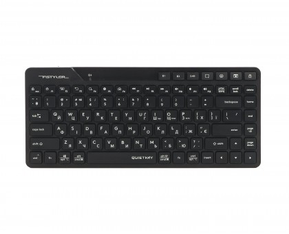 Клавіатура бездротова A4Tech FBK26C AS (Black) (BT + 2.4 ГГц) Fstyler, з акумулятором, quiet key, чорний Клавіатура бездротова A4Tech FBK26C AS (Black) (BT + 2.4 ГГц) Fstyler, з акумулятором, quiet key, чорний