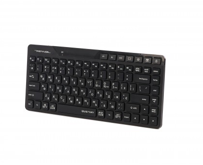 Клавіатура бездротова A4Tech FBK26C AS (Black) (BT + 2.4 ГГц) Fstyler, з акумулятором, quiet key, чорний Клавіатура бездротова A4Tech FBK26C AS (Black) (BT + 2.4 ГГц) Fstyler, з акумулятором, quiet key, чорний