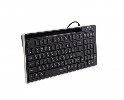 Клавіатура A4Tech FX70 (Black) з ножичним перемикачем Fstyler, USB, quiet typing, чорна