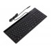Клавіатура A4Tech FX70 (Black) з ножичним перемикачем Fstyler, USB, quiet typing, чорна