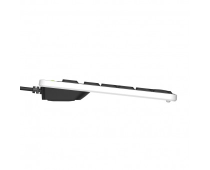 Клавіатура A4Tech FX70 (Black) з ножичним перемикачем Fstyler, USB, quiet typing, чорна