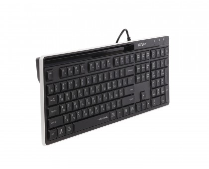 Клавіатура A4Tech FX72 (Black) з ножичним перемикачем Fstyler, USB, quiet typing, чорна Клавіатура A4Tech FX72 (Black) з ножичним перемикачем Fstyler, USB, quiet typing, чорна