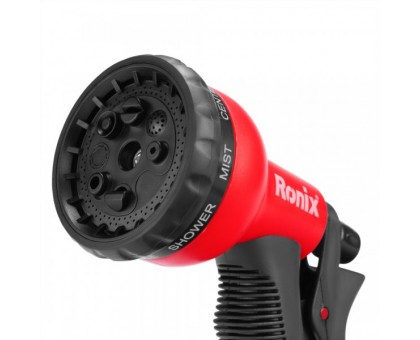 Комплект пістолет-розпилювач та фітинги для шлангів Ronix RH-4018 Комплект пістолет-розпилювач та фітинги для шлангів Ronix RH-4018
