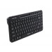 Клавіатура A4Tech FBK36C AS (Black) бездротова (BT + 2.4 ГГц) Fstyler, з акумулятором, quiet key, колір чорний