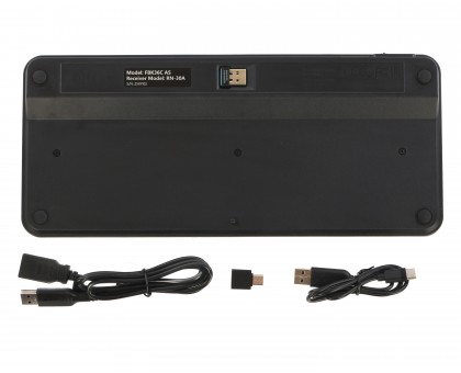 Клавіатура A4Tech FBK36C AS (Black) бездротова (BT + 2.4 ГГц) Fstyler, з акумулятором, quiet key, колір чорний Клавіатура A4Tech FBK36C AS (Black) бездротова (BT + 2.4 ГГц) Fstyler, з акумулятором, quiet key, колір чорний