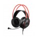 Гартнітура Bloody G200Q (Black+Red) Навушники ігрові з мікрофоном, підсвічування 7 кольорів