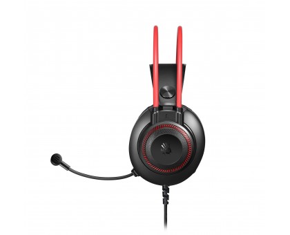 Гартнітура Bloody G200Q (Black+Red) Навушники ігрові з мікрофоном, підсвічування 7 кольорів Гартнітура Bloody G200Q (Black+Red) Навушники ігрові з мікрофоном, підсвічування 7 кольорів