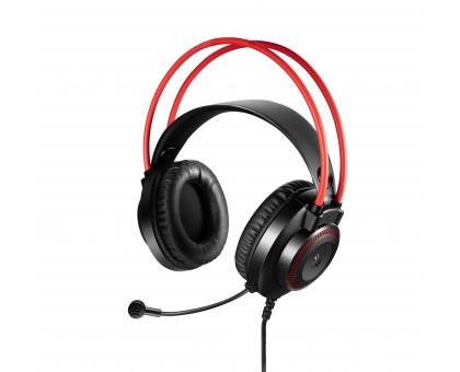 Гартнітура Bloody G200Q (Black+Red) Навушники ігрові з мікрофоном, підсвічування 7 кольорів Гартнітура Bloody G200Q (Black+Red) Навушники ігрові з мікрофоном, підсвічування 7 кольорів