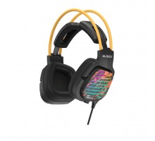 Гарнітура Bloody G565 (Energy Black) Ігрові навушники з мікрофоном, Hi Fi, 7.1 віртуальний звук, RGB підсвічування, USB