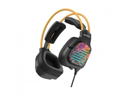 Гарнітура Bloody G565 (Energy Black) Ігрові навушники з мікрофоном, Hi Fi, 7.1 віртуальний звук, RGB підсвічування, USB