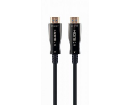 Кабель Cablexpert CCBP-HDMI-AOC-20M-02, оптичний (AOC) HDMI V.2.0, 4К 60Гц, позолочені конектори, 20 м Кабель Cablexpert CCBP-HDMI-AOC-20M-02, оптичний (AOC) HDMI V.2.0, 4К 60Гц, позолочені конектори, 20 м