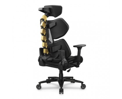 Крісло ігрове Cougar TERMINATOR ELITE GOLD, шкірозамінник Hyper-Dura, каркас з армованого волокна (PAFRP), чорний з золотим Крісло ігрове Cougar TERMINATOR ELITE GOLD, шкірозамінник Hyper-Dura, каркас з армованого волокна (PAFRP), чорний з золотим