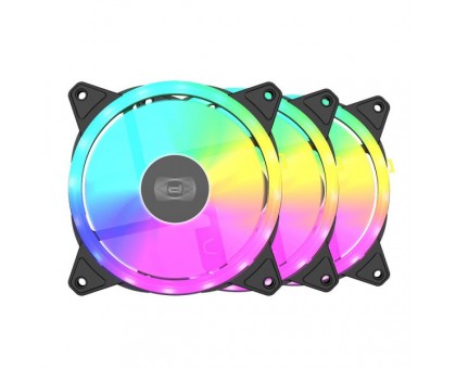 Корпусний вентилятор PCCOOLER F3 T120 ARGB BK 3IN1 Корпусний вентилятор PCCOOLER F3 T120 ARGB BK 3IN1