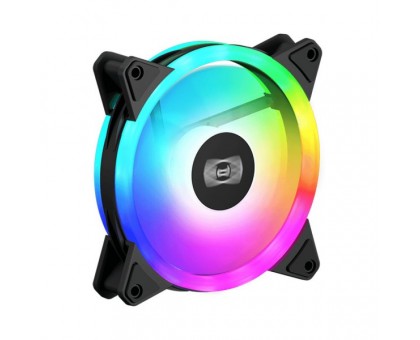 Корпусний вентилятор PCCOOLER F3 T120 ARGB BK 3IN1 Корпусний вентилятор PCCOOLER F3 T120 ARGB BK 3IN1