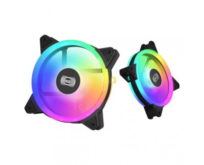 Корпусний вентилятор PCCOOLER F3 T120 ARGB BK 3IN1 Корпусний вентилятор PCCOOLER F3 T120 ARGB BK 3IN1