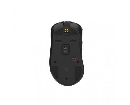 Миша ігрова бездротова Bloody R73 Ultra Duo (Black), вбудований акумулятор, оптична 20000 CPI, сенсор Alpha 20K Engine, чорна