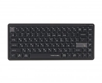 Клавіатура бездротовa A4Tech FBX53C (Black), Fstyler, ножничні перемикачі, Bluetooth / 2.4 ГГц, з акумулятором, чорна Клавіатура бездротовa A4Tech FBX53C (Black), Fstyler, ножничні перемикачі, Bluetooth / 2.4 ГГц, з акумулятором, чорна