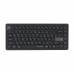 Клавіатура бездротовa A4Tech FBX53C (Black), Fstyler, ножничні перемикачі, Bluetooth / 2.4 ГГц, з акумулятором, чорна