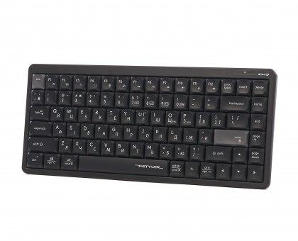 Клавіатура бездротовa A4Tech FBX53C (Black), Fstyler, ножничні перемикачі, Bluetooth / 2.4 ГГц, з акумулятором, чорна Клавіатура бездротовa A4Tech FBX53C (Black), Fstyler, ножничні перемикачі, Bluetooth / 2.4 ГГц, з акумулятором, чорна