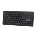 Клавіатура бездротовa A4Tech FBX53C (Black), Fstyler, ножничні перемикачі, Bluetooth / 2.4 ГГц, з акумулятором, чорна
