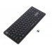Клавіатура бездротовa A4Tech FBX53C (Black), Fstyler, ножничні перемикачі, Bluetooth / 2.4 ГГц, з акумулятором, чорна