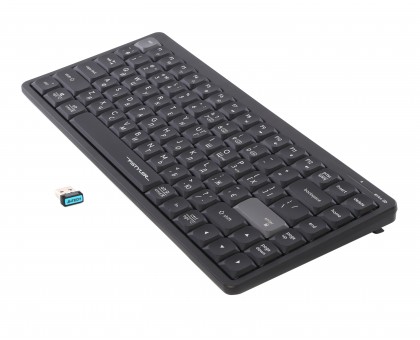 Клавіатура бездротовa A4Tech FBX53C (Black), Fstyler, ножничні перемикачі, Bluetooth / 2.4 ГГц, з акумулятором, чорна Клавіатура бездротовa A4Tech FBX53C (Black), Fstyler, ножничні перемикачі, Bluetooth / 2.4 ГГц, з акумулятором, чорна