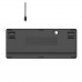 Клавіатура бездротовa A4Tech FBX53C (Black), Fstyler, ножничні перемикачі, Bluetooth / 2.4 ГГц, з акумулятором, чорна