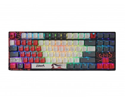 Механічна ігрова бездротова клавіатура Bloody WS87 (Naraka), USB, RGB підсвічування, BLMS Red Plus Switch Механічна ігрова бездротова клавіатура Bloody WS87 (Naraka), USB, RGB підсвічування, BLMS Red Plus Switch
