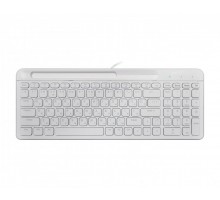 Дротова клавіатура Maxxter KB-01W-UA, ножичний механізм, біла