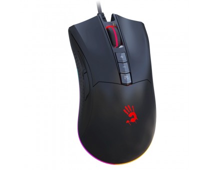 Миша ігрова Bloody ES9 Plus (Stone black), RGB, 16000 CPI, 20M натискань, чорна