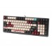 Механічна ігрова клавіатура A4Tech Bloody S98 (Pixels Red), USB, підсвічування, BLMS Red Plus Switch, сіро-біла