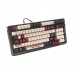 Механічна ігрова клавіатура A4Tech Bloody S98 (Pixels Red), USB, підсвічування, BLMS Red Plus Switch, сіро-біла