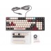 Механічна ігрова клавіатура A4Tech Bloody S98 (Pixels Red), USB, підсвічування, BLMS Red Plus Switch, сіро-біла